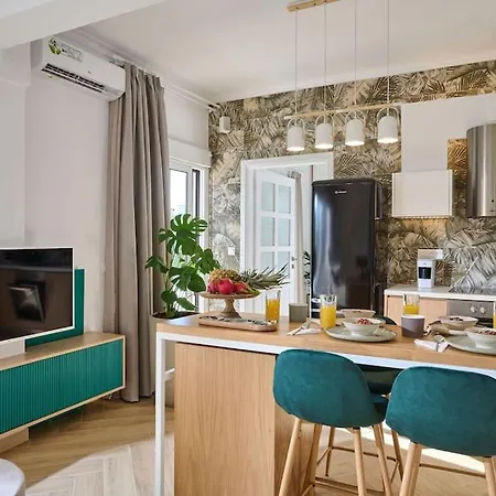 Kaizen Chania - New Just 350m Away With Private Jacuzzi And Free Parking! דירה חאניה